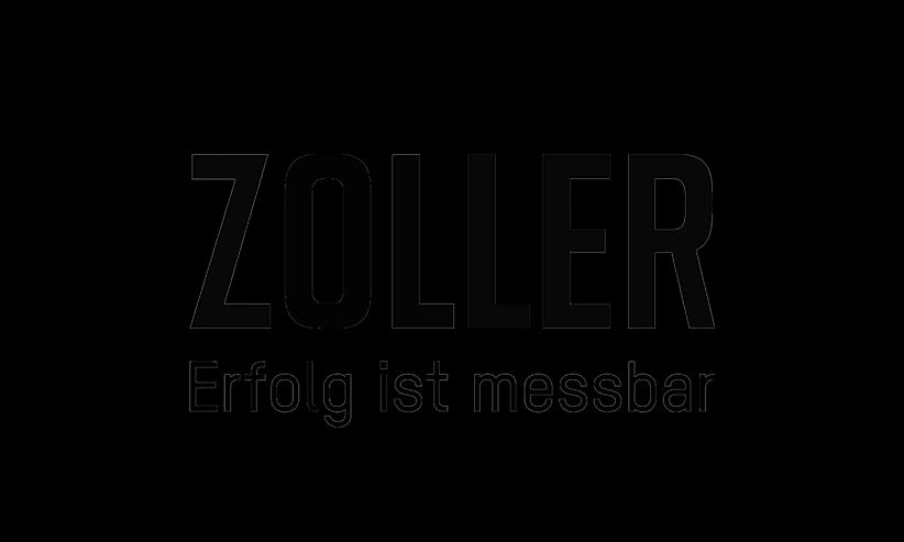 Logo der Firma E.ZOLLER in schwarz-weiß.