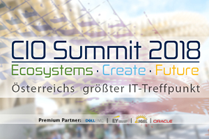 CIO Summit 2018 in Wien mit free-com und ACTIWARE
